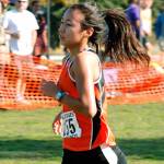 Maya Nichols won her second consecutive South Sound Conference championship with a time of 19:00.20, leading Central Kitsap to a team title as well. (Mark Krulish/Kitsap News Group).