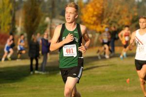 The Klahowya boys won the Olympic League championship on Saturday led by a fourth place finish by Jaeden Ellis. (Michael Dashiell/Sequim Gazette)