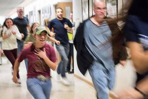 In danger? Run away from the scene, expert says