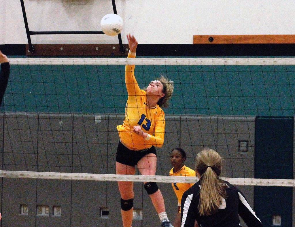 Bremerton senior Lily Gelhaus made the all-league first team for the third time in her four-year career. (Mark Krulish/Kitsap News Group)