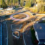 Second Tremont roundabout is taking shape