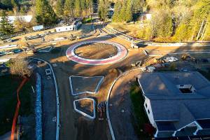 Second Tremont roundabout is taking shape