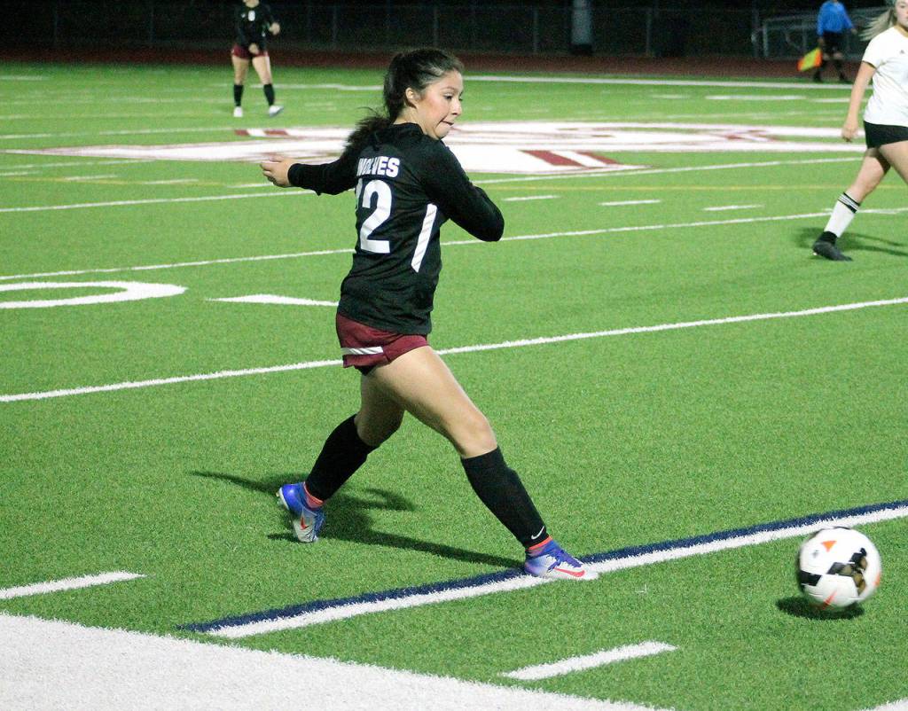 Senior defender Kelly Williams was a second-team All-SPSL pick. (Mark Krulish/Kitsap News Group)