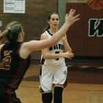 Emily Riehl was South Kitsaps offensive leader with 18 points in a 51-49 win over Kingston. (Mark Krulish/Kitsap News Group)