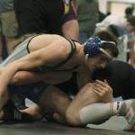 Olympics Tim Porter is a semifinalist at 132. In the third round, he defeated Cole Pass of Washougal by fall in 3:54. (Mark Krulish/Kitsap News Group)