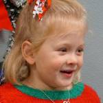 I like helping my mom wrap presents.                                 Raegan Hunt, 4