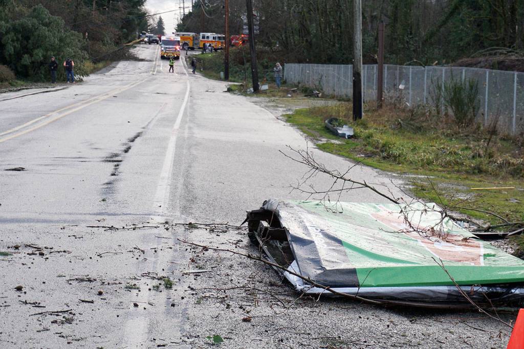 Rare tornado generates significant damage in Port Orchard | VIDEO