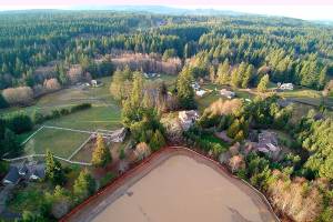Stetson Heights stormwater ponds nearly overflowing