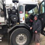 Three-year-old with a passion for garbage gets his Christmas wish