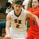 Junior forward Gavin Morkert had a big night against Graham-Kapowsin, scoring 25 points on a 10 for 13 shooting performance. (Mark Krulish/Kitsap News Group)