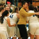 Olympic pulled off an upset of Sequim on Tuesday to force a winner-take-all game with Kingston on Thursday. (Mark Krulish/Kitsap News Group)