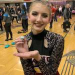 Junior Makayla Cook placed second in the individual drill down competition. (Courtesy photo)