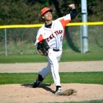 Owen Davies leads a deep and talented pitching Central Kitsap pitching staff into the 2019 season. (Mark Krulish/Kitsap News Group)