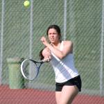 Noelani Barreith, a junior, should be one half of a potent doubles team that has postseason aspirations. (Mark Krulish/Kitsap News Group)