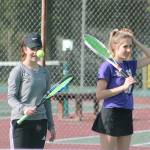 <em>Karly Rojas, left, and Grace Hansen are two of the teams top players.</em>Mark Krulish/Kitsap News Group