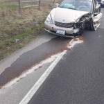 No serious injuries reported in near head-on crash in Hansville