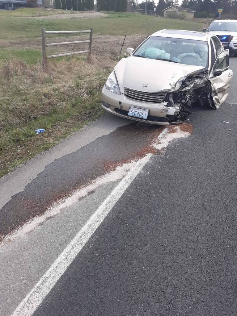 No serious injuries reported in near head-on crash in Hansville