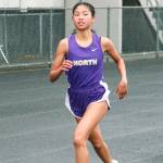 Madison Zosa of North Kitsap finished fourth in the 3200. (Mark Krulish/Kitsap News Group)