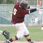 Stratton Fazio picked up two hits in four at bats in the 9-5 loss to Puyallup. (Mark Krulish/Kitsap News Group)