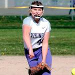 Makayla Stockman struck out nine hitters and gave up one run against Port Angeles. (Mark Krulish/Kitsap News Group)