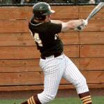Nathaniel Beers hit an opposite-field double that gave South Kitsap a 2-1 lead in the sixth inning. (Mark Krulish/Kitsap News Group)