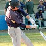 Chris Schuchart drove in the tying and winning runs for North Kitsap in its district game against Eatonville. (Mark Krulish/Kitsap News Group)