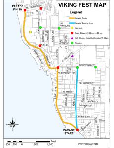 Downtown Poulsbo road closures planned for Viking Fest