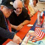 A quiet man celebrates a noisy century celebration