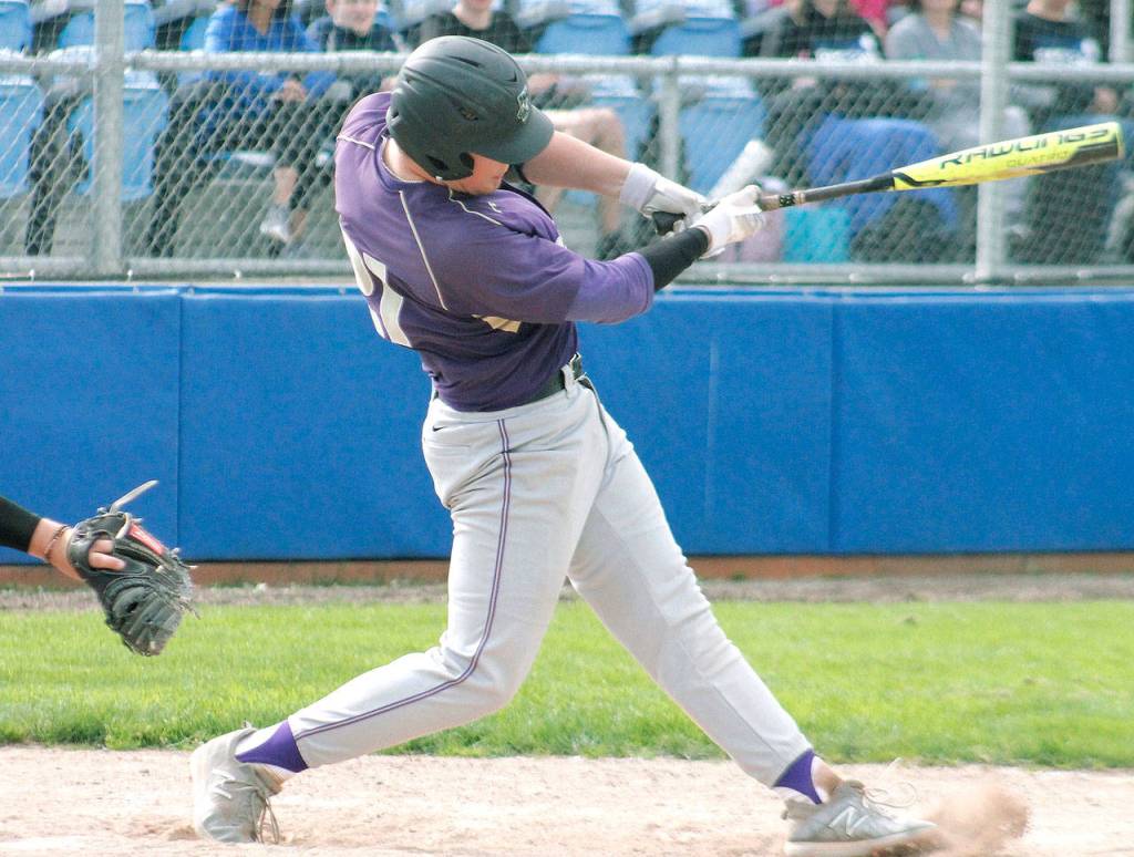 Kyle Green went 4 for 4 in the Senior All-Star game with three RBI. (Mark Krulish/Kitsap News Group)