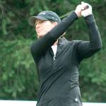 Juli Inkster shot an 8-under 65 in round one. (Mark Krulish/Kitsap News Group)
