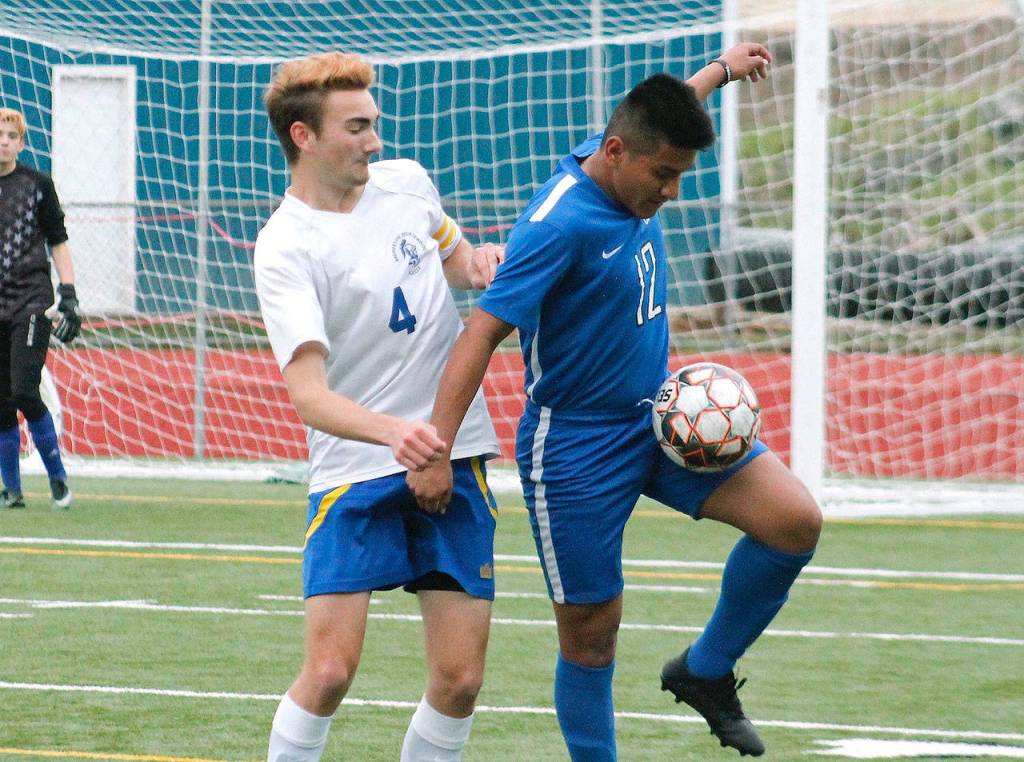 Evan Frankowski was Bremertons leading scorer this season and an Olympic League first-team pick. (Mark Krulish/Kitsap News Group)