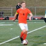 Central Kitsaps Carter Nilsen was a South Sound Conference first team selection this season. (Mark Krulish/Kitsap News Group)