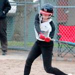 Olympic shortstop Molly Gates is the Olympic League 2A MVP after hitting 15 home runs and driving in 41 runs this season. (Mark Krulish/Kitsap News Group)