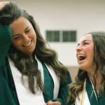 Graduates get their diploma and proceed out. (Mark Krulish/Kitsap News Group)