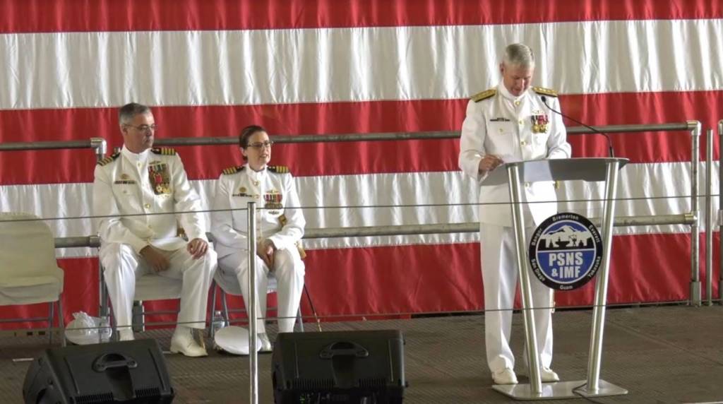 New shipyard commander makes history as first woman to hold the job in the country