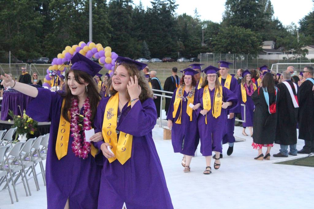 NKHS graduation: themes of luck, support and criticism fill grad speeches