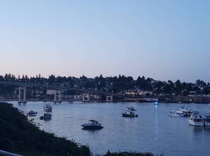 Spectators flock to Bremerton Bridge Blast Saturday night