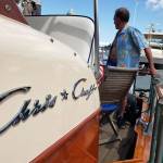Chris Craft wooden boats gather at Port Orchard Marina