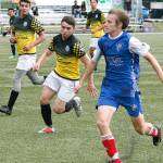 Grant Larson is getting used to life as a college soccer player