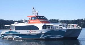Kitsap Transit takes delivery of new fast ferry Lady Swift