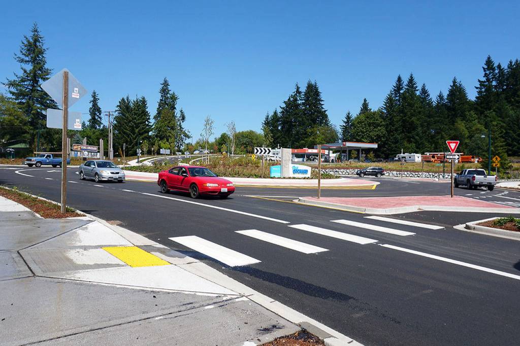 Tremont Street reopened to traffic at the completion of the 25-month construction project on July 29. (Bob Smith | Kitsap Daily News)