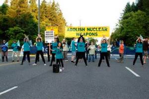 Anti-nuke demonstration at NBK results in 11 citations