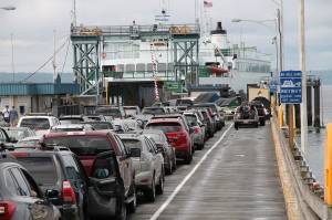 Bremerton to Seattle ferry route running on reduced capacity