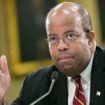 J. Russell George, U.S. Treasury inspector general for tax administration, warns taxpayers of IRS scammers. (Andrew Harrer | Bloomberg)