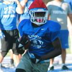 <em>Running back Malcolm Dewalt will help lead an explosive Olympic offense this season. </em>                                Mark Krulish/Kitsap News Group