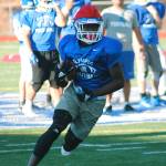 <em>Running back Malcolm Dewalt will help lead an explosive Olympic offense this season. </em>                                Mark Krulish/Kitsap News Group