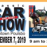 <em>Poulsbos first-ever classic car and boat show Saturday, Sept. 7.</em>                                Photo courtesy of the Poulsbo Historical Society