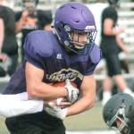 North Kitsap senior Boaz Adams should be one of the featured runners in the Vikings offensive attack this season. (Mark Krulish/Kitsap News Group)