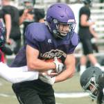 North Kitsap senior Boaz Adams should be one of the featured runners in the Vikings offensive attack this season. (Mark Krulish/Kitsap News Group)