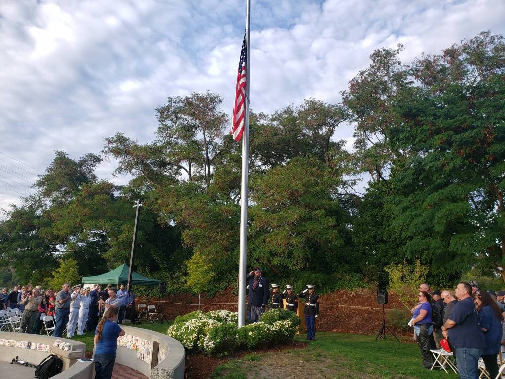 Ceremony remembers those who were lost in 9/11 attacks
